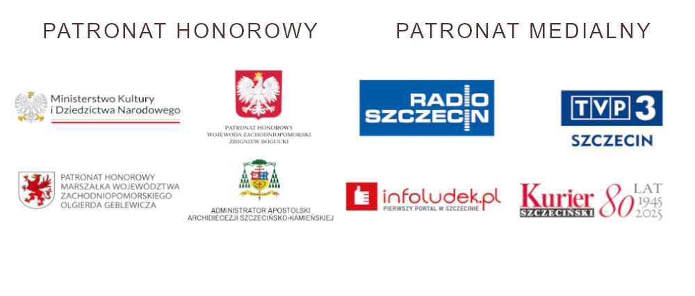 Belka logotypowa 59. MFMOiK - Patronat honorowy i medialny