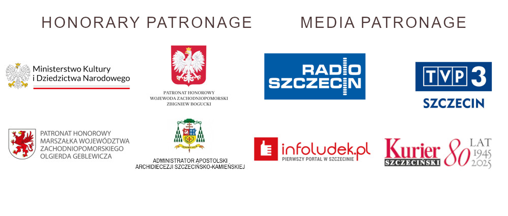 Belka logotypowa 59. MFMOiK - Patronat honorowy i medialny