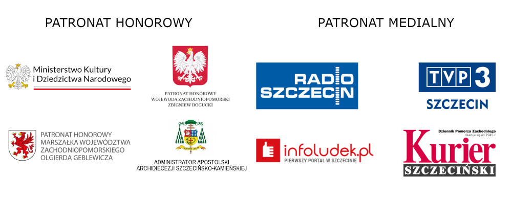 Belka logotypowa 59. MFMOiK - Patronat honorowy i medialny